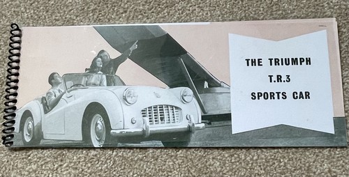 Triumph tr3 sales brochure - triumph,