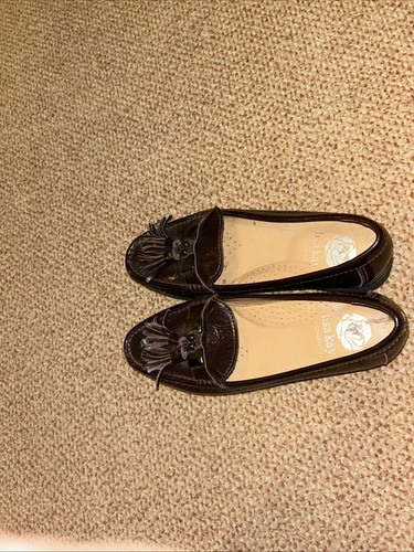Lisa kay brown patent shoes - lisa,