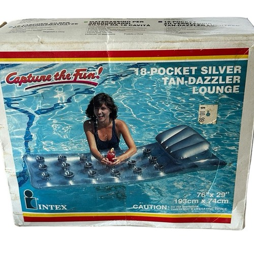 Vintage intex inflatable 18 - vintage,