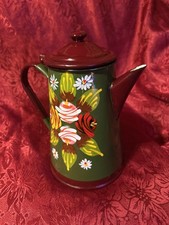 Hand Painted Canal Ware Teapot