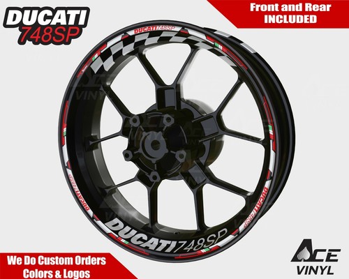 Ducati 748sp wheel stickers - ducati,