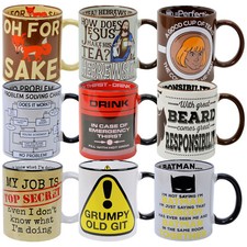 Funny Novelty Mug. Retro