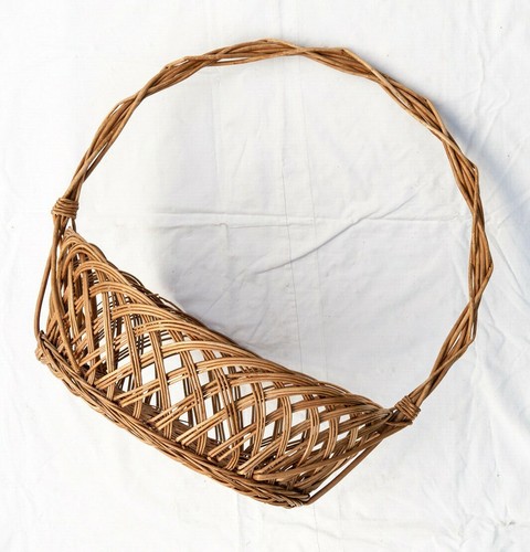 Vintage wicker basket large - vintage,