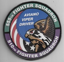 USAF PATCH  31 FW 510/555 FS