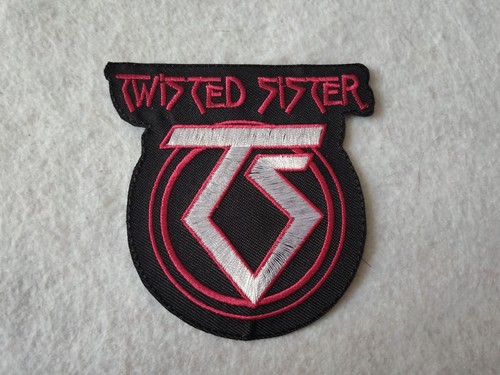 Twisted sister sew iron on - twisted,