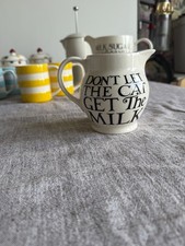 Emma Bridgewater Milk & Cream Jug Toast & Marmalade Collection,tiny chip to base