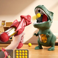 Children'S Dinosaur Shooting Tyrannosaurus Rex Ball Soft Bullet Gun Parent Child