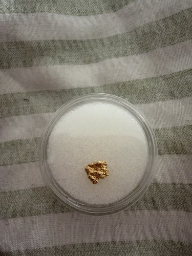 Australian gold nugget 44g - nugget, 0.44g