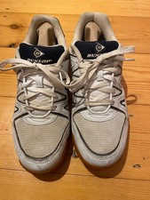 Dunlop Court Master III Low Leather Trainers UK9/EUR43  White/Black