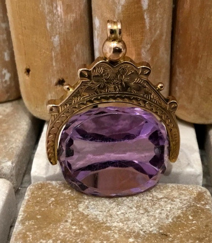 Vintage 9ct gold - 9ct, spinning