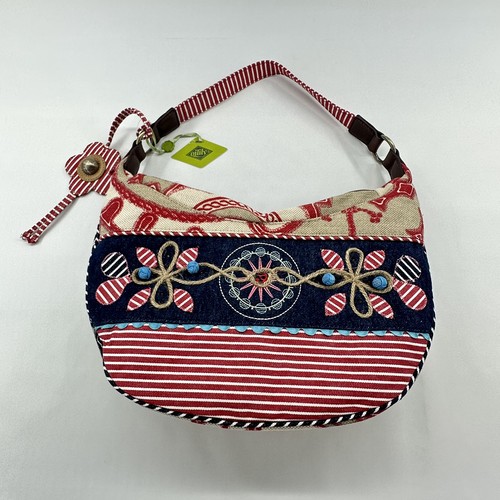 Oilily canvas shoulder bag nwt - oilily,