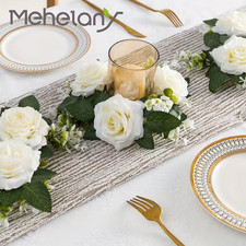 Artificial Rose Flower Candle