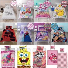 SINGLE DUVET COVER SET GIRLS