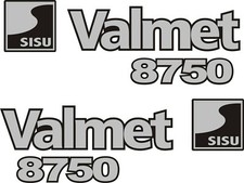 Valmet 8750 Tractor Decal Set