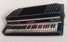 Mini Rhodes Piano Pin Brooch