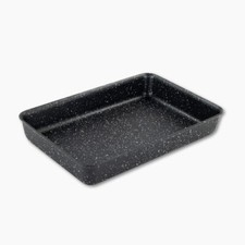 Scoville Neverstick 30cm Deep Baking Tray, Non Stick, Black, NEW