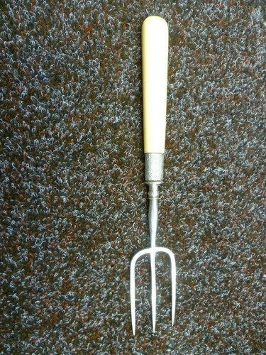 Vintage faux bone - faux, handle