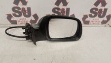 Peugeot 307 04-08 o/s off driver right wing door mirror grey 96577217xt