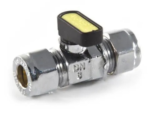 Gas isolating valve 8mm - ,