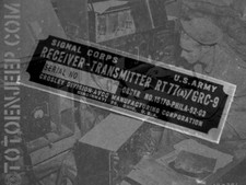 GRC9 RT77 TRUNK CROSLEY JEEP