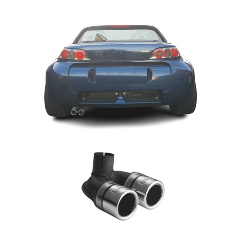 Chrome look exhaust - chrome,