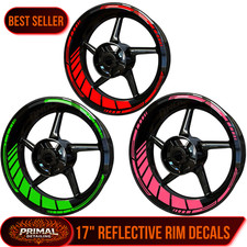 Motorcycle rim decals - 17”,