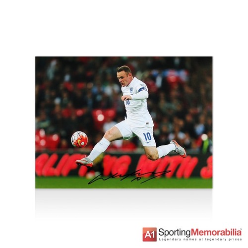 Wayne rooney signed england - wayne,