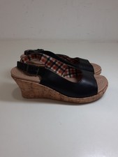 Crocs Leather Wedges US W9 UK