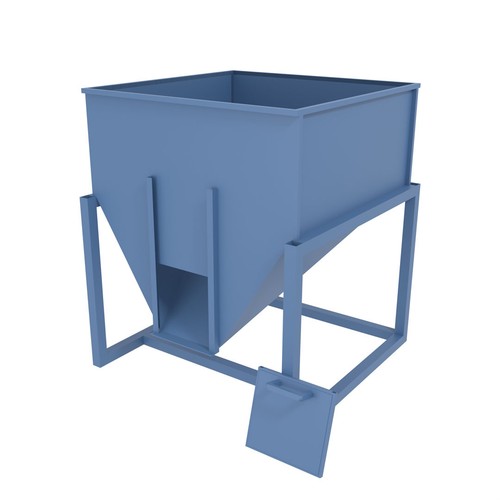 Stillage hopper with sliding - hopper,