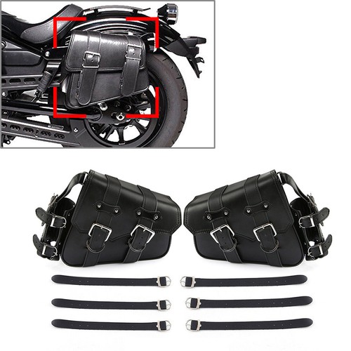 Motorcycle side saddle bags - 2x,