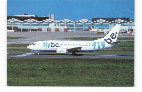 Postcard airline flybe boeing - postcard,