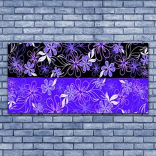 Glass print Wall art 140x70