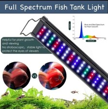 60cm Aquarium Light Lighting Full Spectrum Aqua Plant Fish Tank Bar LED Lamp