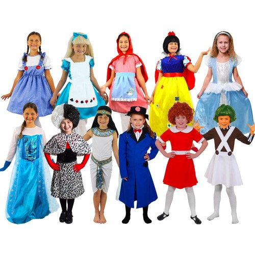 Girls school book week - girls, fancy