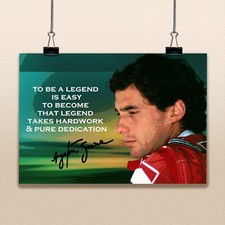 Poster Inspired By Ayrton