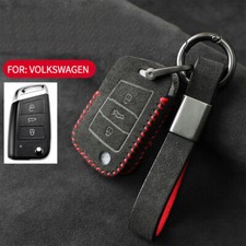 Full Suede Covered Key Fob