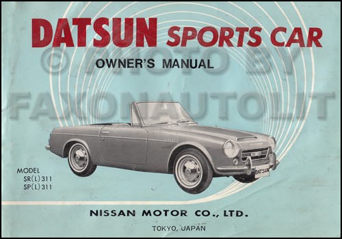 1968 datsun roadster - datsun,