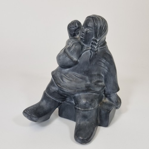 Unusual ceramic inuit - unusual,