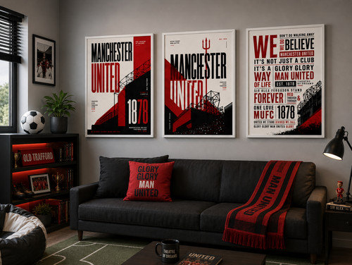 Manchester united set art - set, of