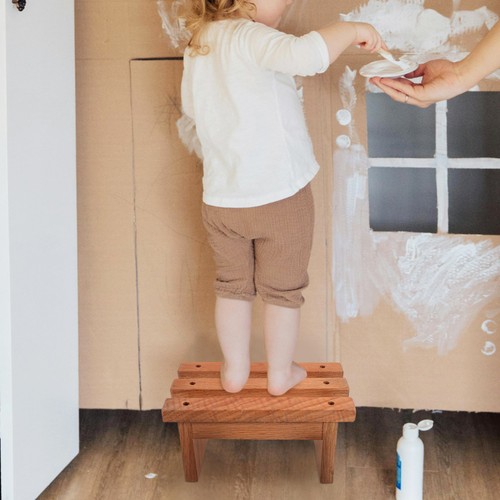 Wood stool for guitar - stool,