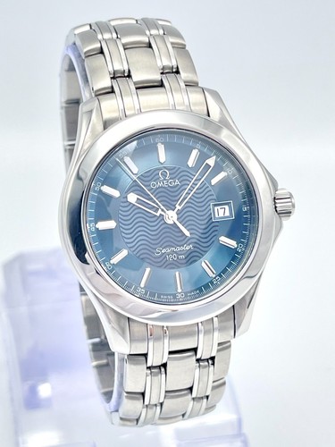 Omega seamaster 36mm blue dial - omega,