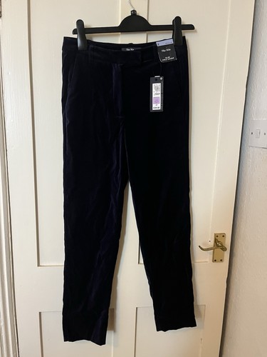 Bnwt navy velvet - velvet, fit