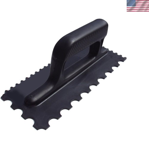 6mm 10x20mm notched trowel - 6mm,