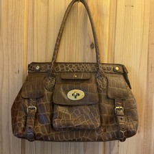 Vintage  Large Real Leather