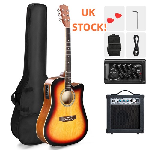 Sunset acoustic guitar inch - 41,