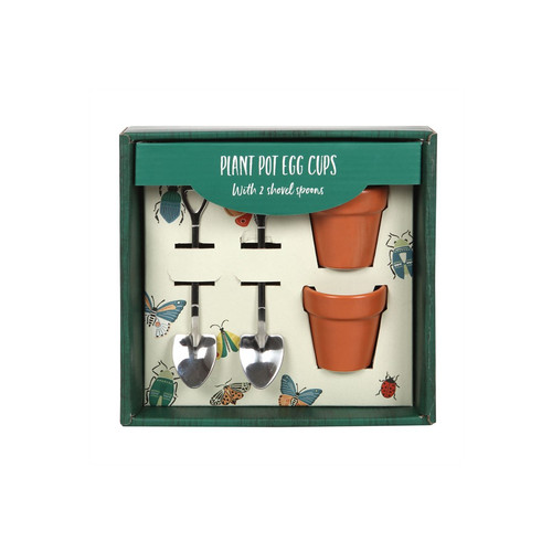 Novelty plant pot egg cups - novelty,