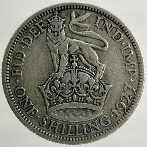 1927 george shilling silver - 1927, v
