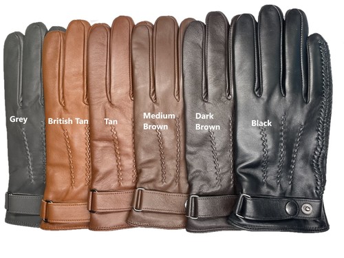 Men genuine sheepskin soft - genuine,