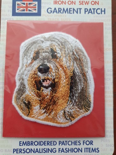 Tibetan terrier embroidered - tibetan,