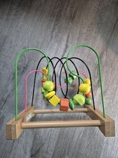 IKEA Mula Bead roller coaster